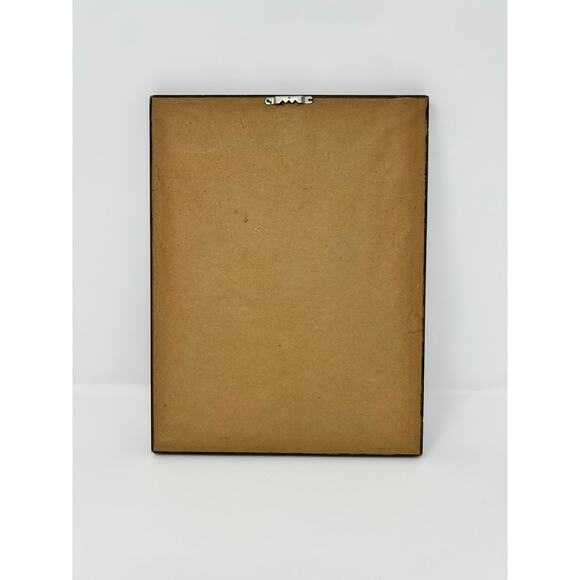 Vintage Completed Crewel Stitchery Needlepoint Sunset Bay Sail Boat Sailing 9X12 - Picture 2 of 3